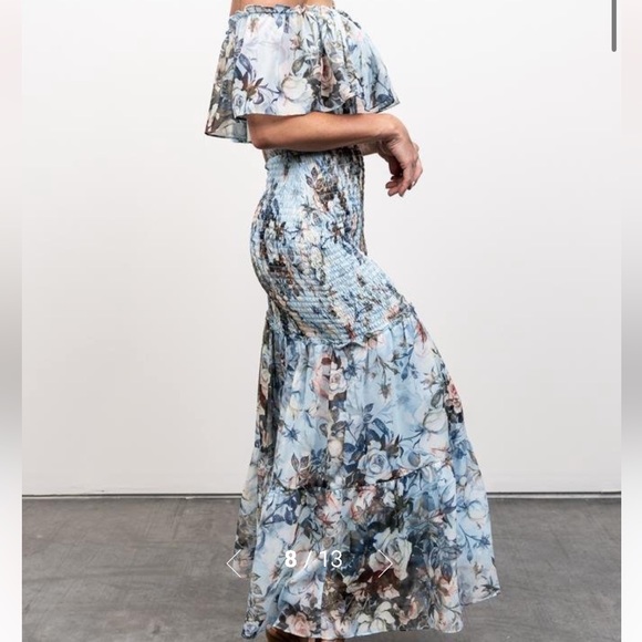 Baltic Born | Dresses | Amalfi Baltic Born Smocked Maxi Dress | Poshmark